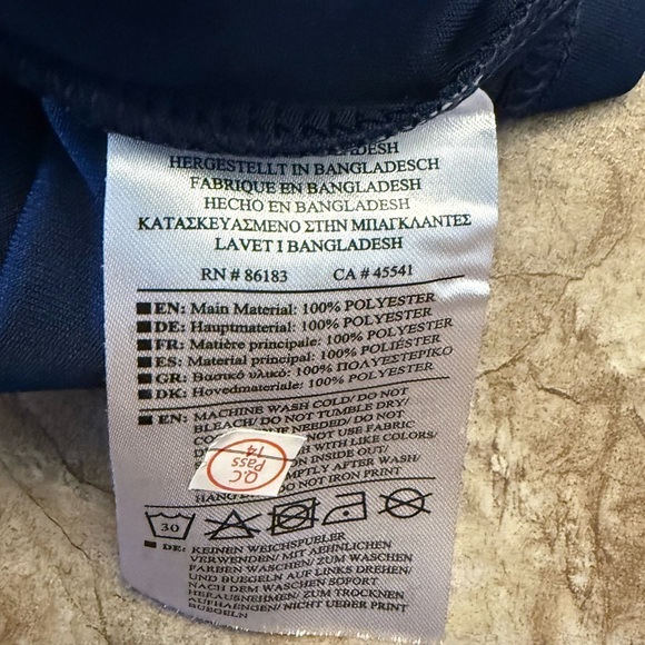 Capelli of New York Blue Performance Jersey Soccer SC Sz 10/12 Youth - Picture 4 of 5